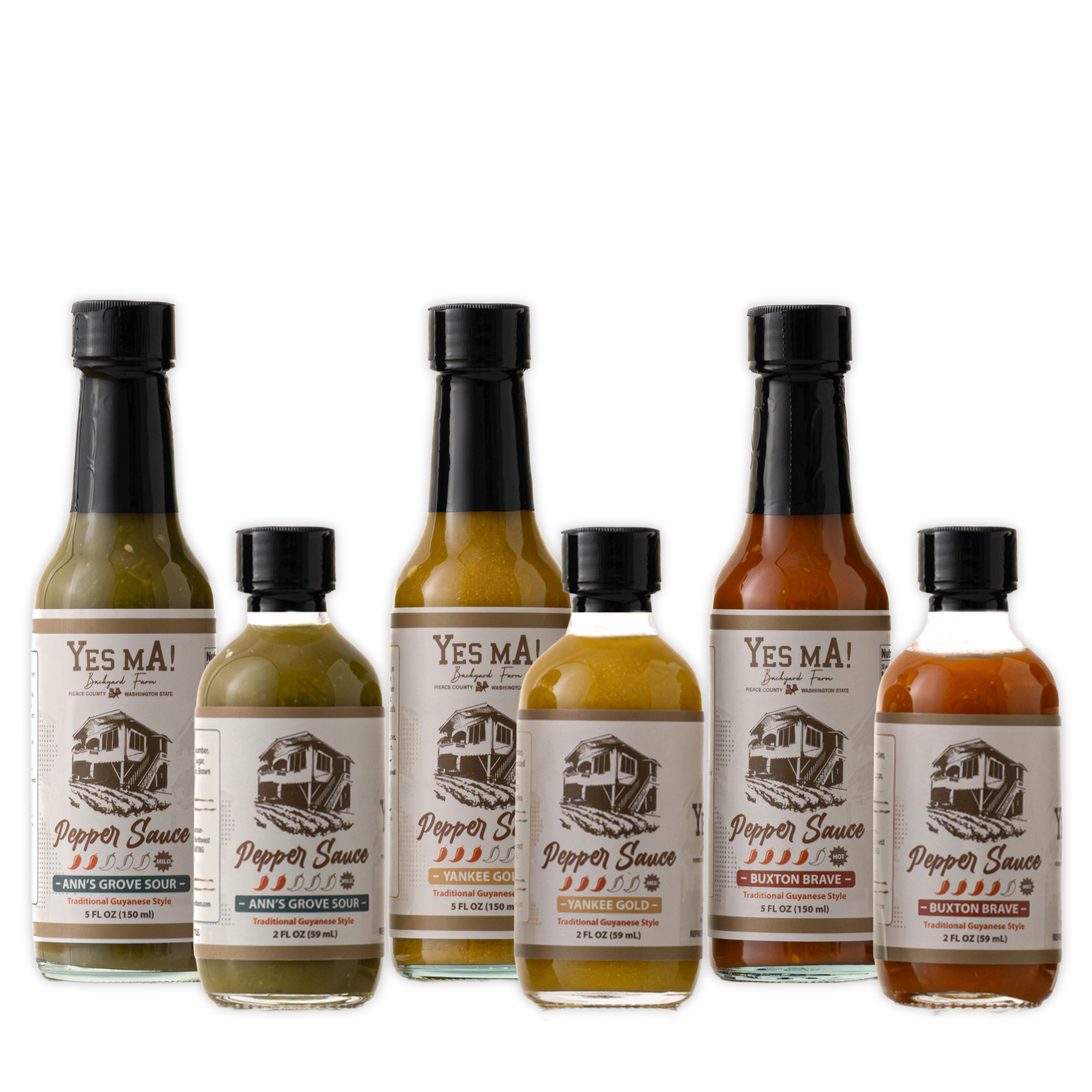 YES MA! Pepper Sauces