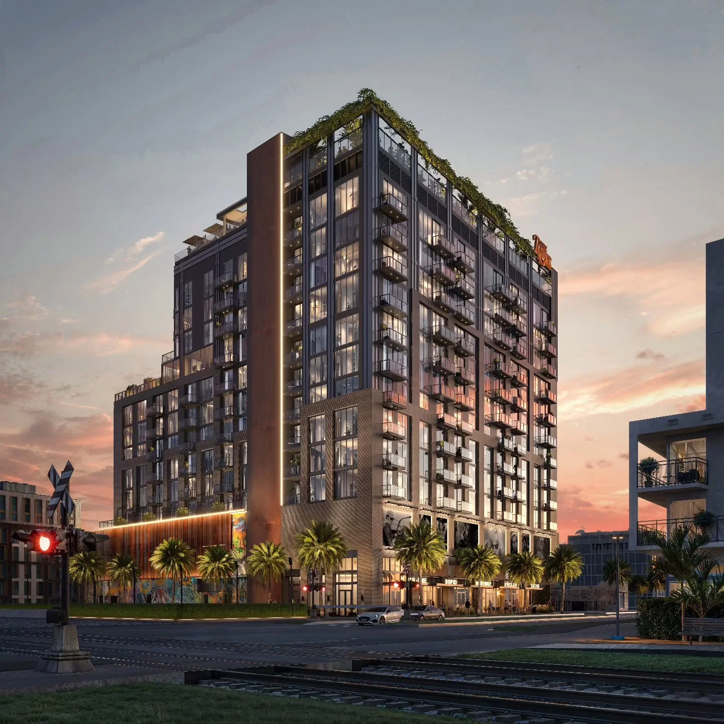 High-end architectural visualization for a residential project in Miami.

Visualization for @theriderresidences