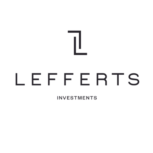 Logo of Lefferts Investments, Vizualization render Darkroom Studio