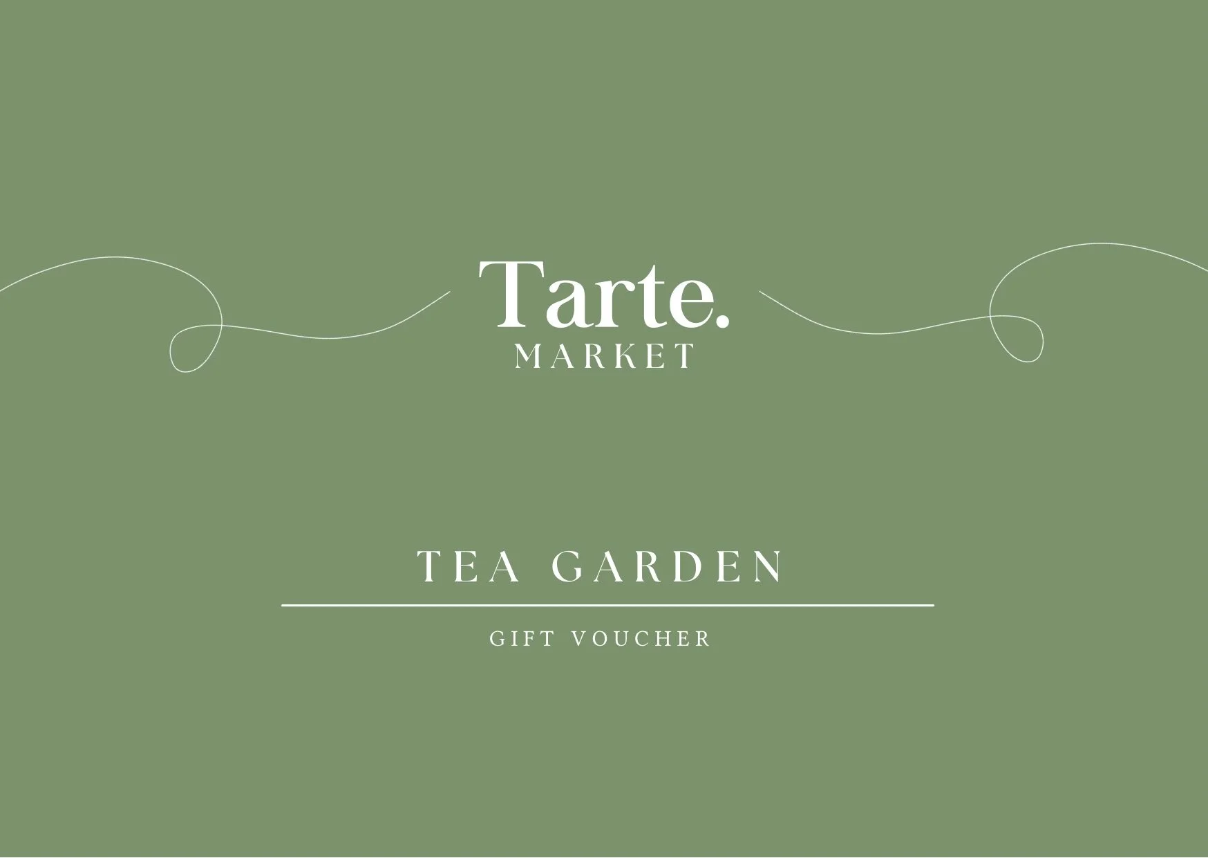 Tarte Tea Garden gift voucher, Currumbin