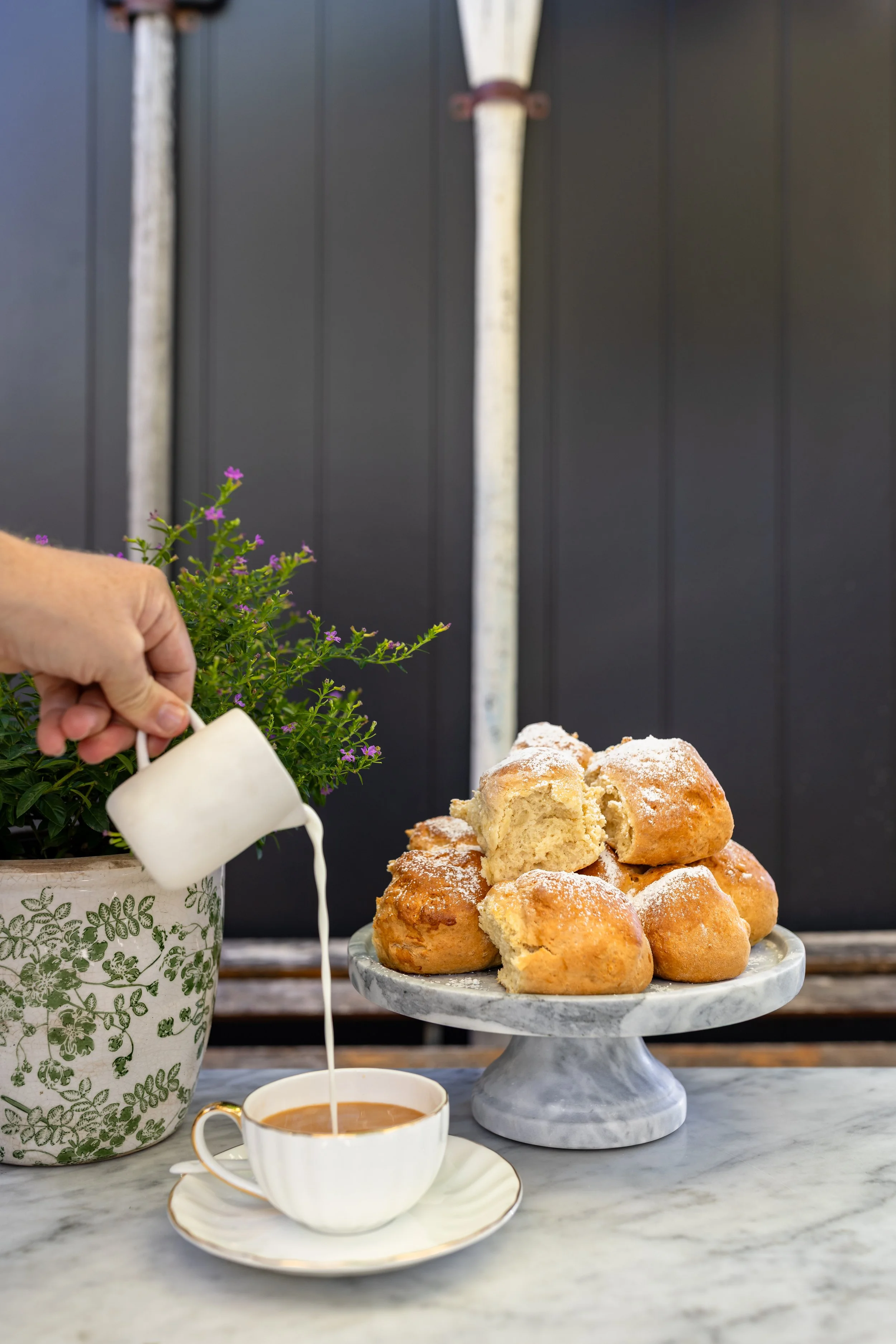 tea garden, high tea, garden, tea