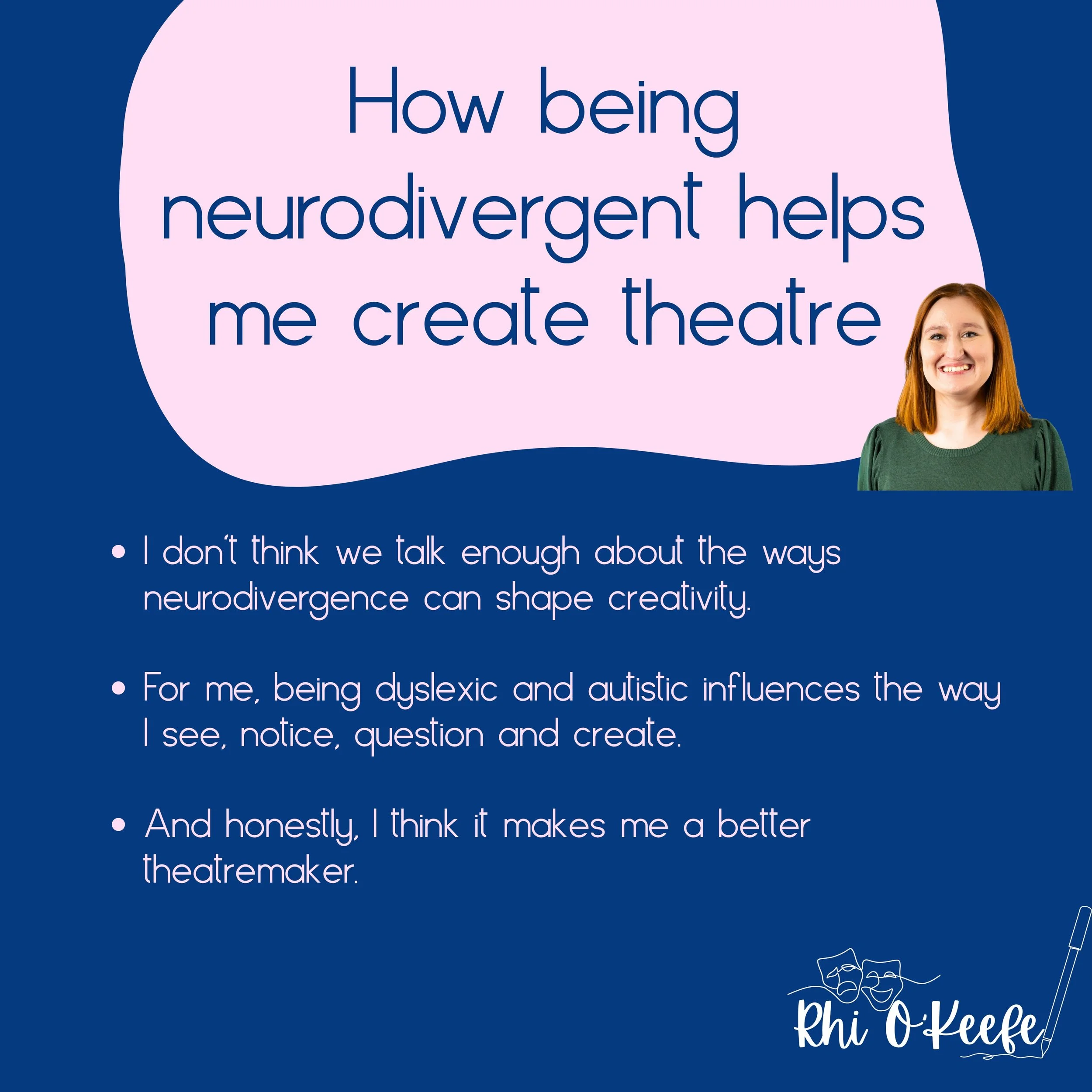 I often talk about being dyslexic and autistic, but I don&rsquo;t think I&rsquo;ve really talked about how much they influence the way I work.
So, I thought I&rsquo;d share a little bit about some of the things my dyslexia and autism bring to my work