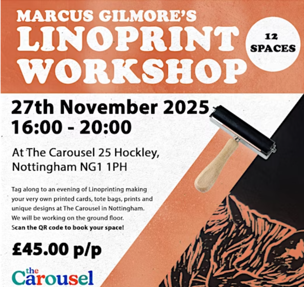 Linoprinting Craft Workshop