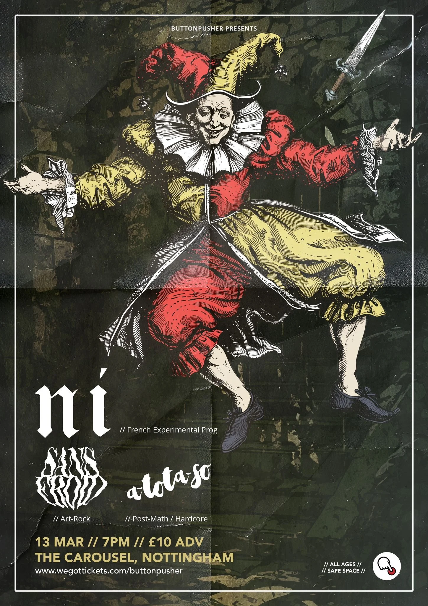 bUTTONpUSHER PRESENTS…..                            NI (France) | A-tota-so 