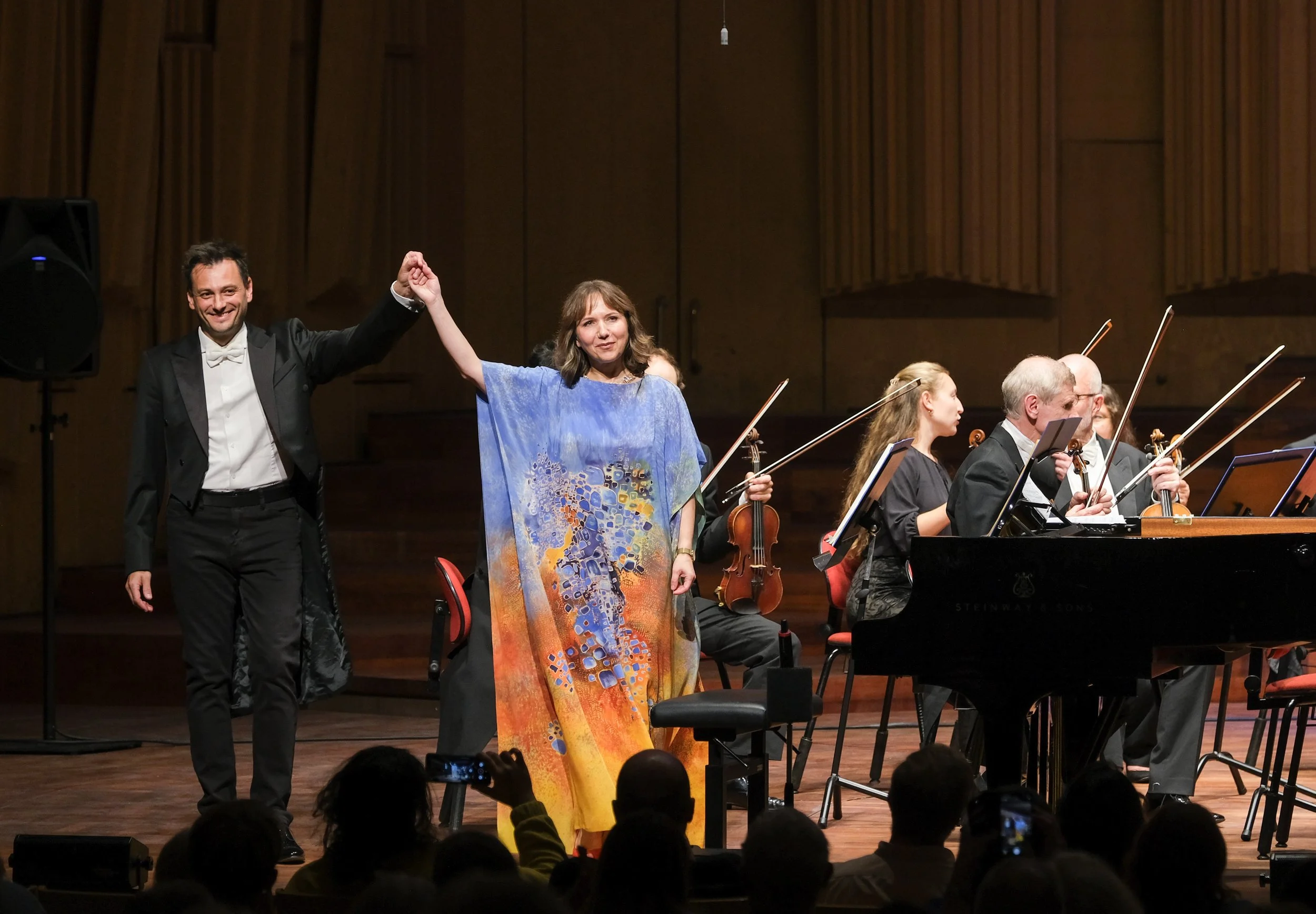 Ukrainas självständighetsdag uppmärksammas med en tankeväckande diskussion och konsert i Berwaldhallen