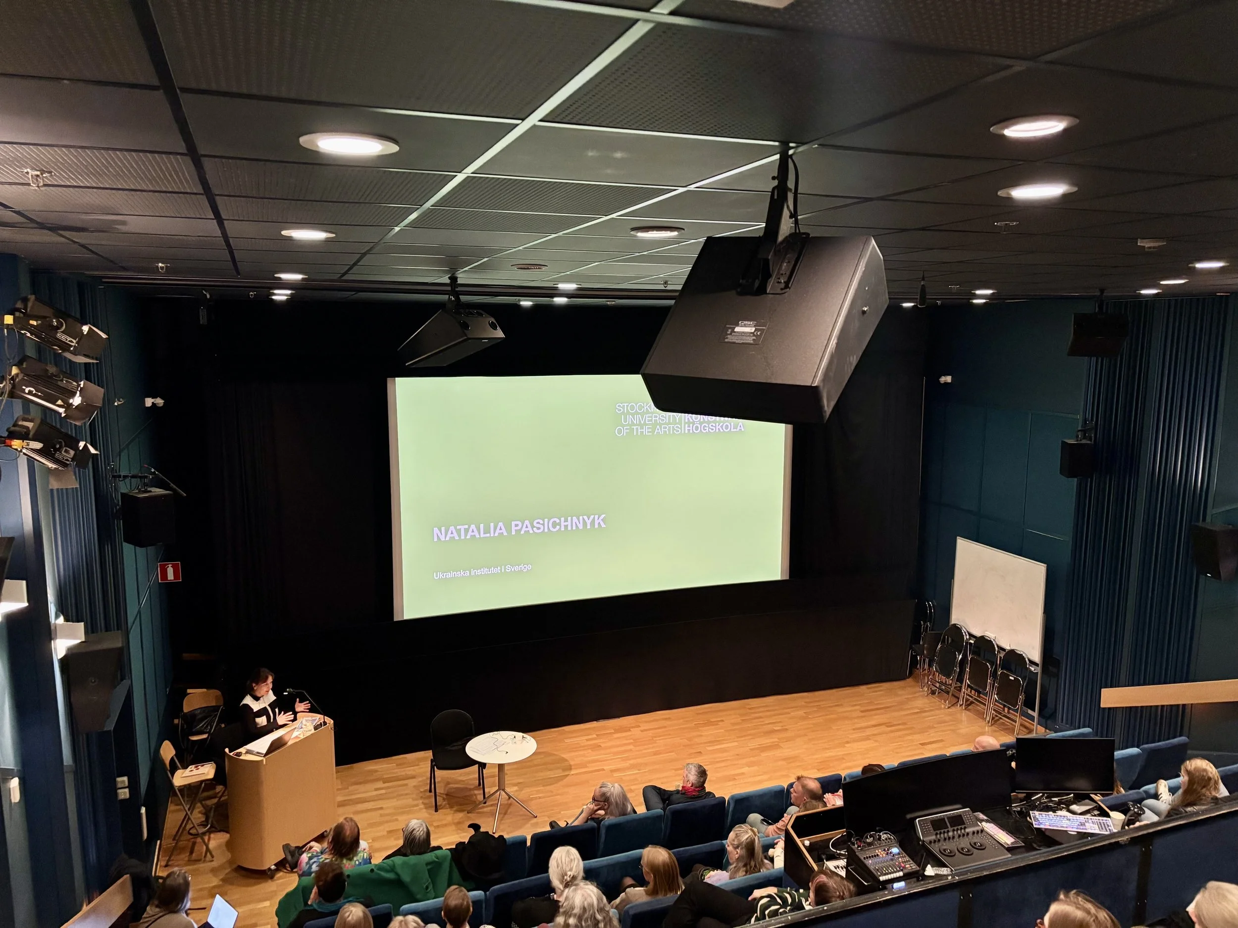 När kultur blir förutsättning för överlevnad – ukrainskt perspektiv på Stockholms konstnärliga högskola