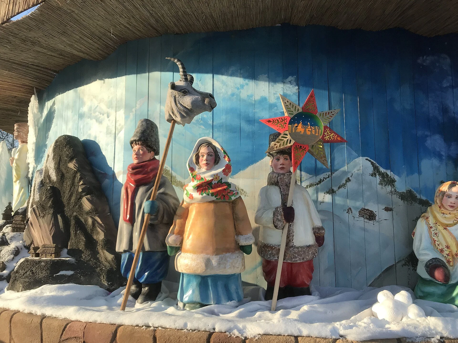 Ljusa stjärna. Ukrainsk och svensk jul