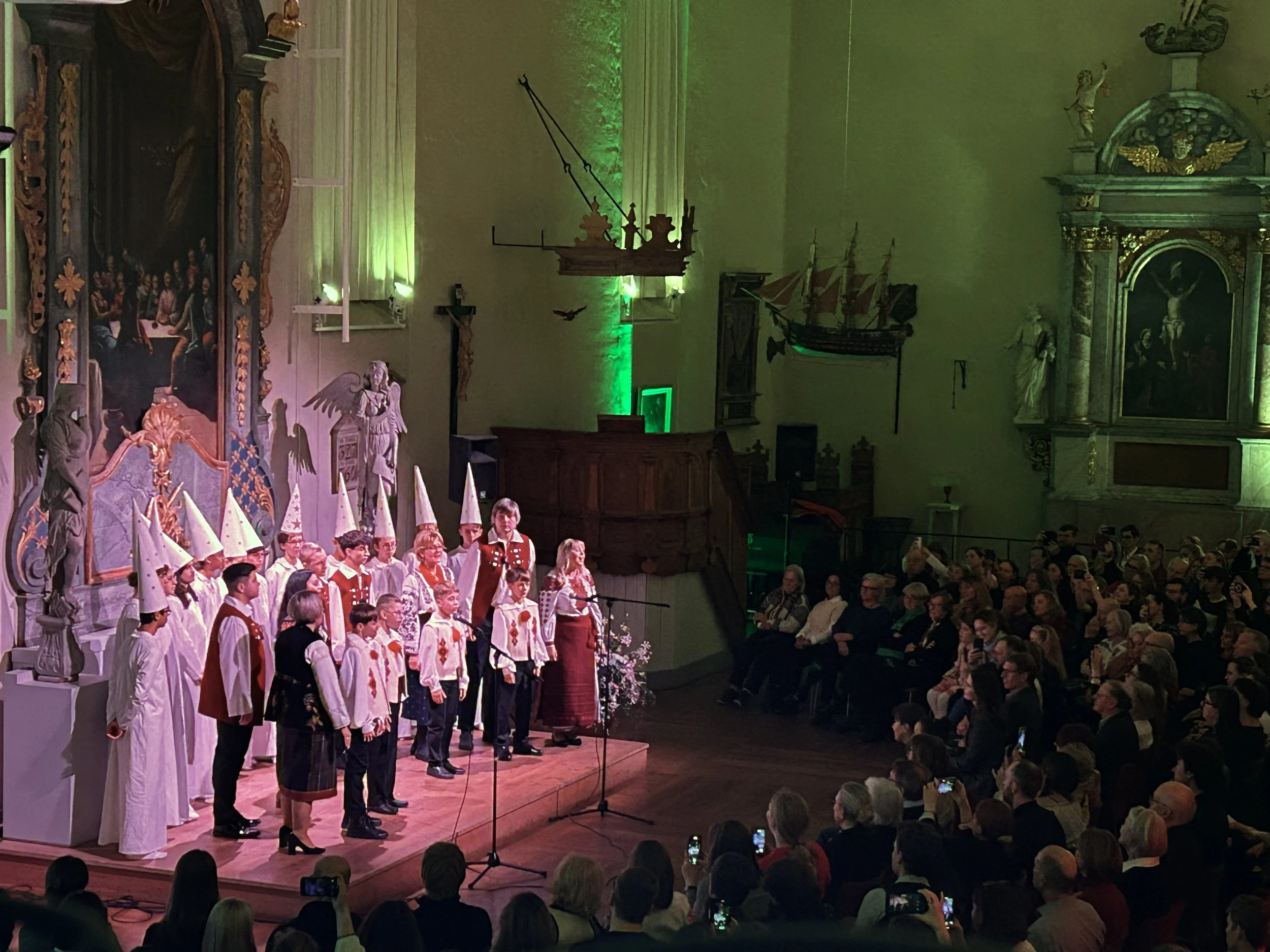 Ljusa stjärna. Ukrainsk och svensk jul – en kväll där traditioner möttes på Historiska museet