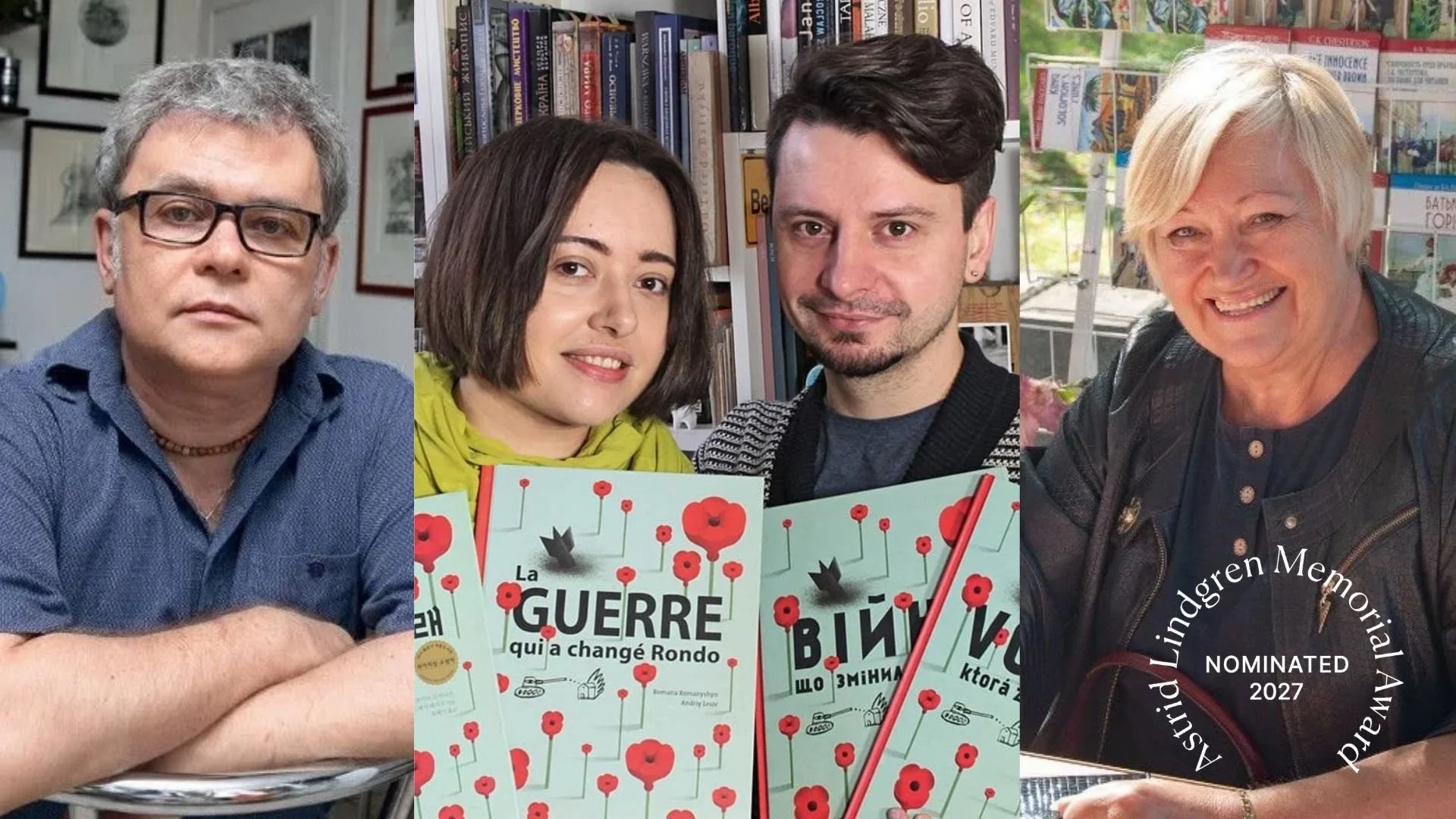 Tre ukrainska kandidater nominerade till Astrid Lindgren Memorial Award 2027