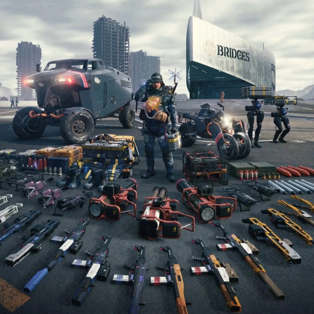 Death Stranding Inventory Posters