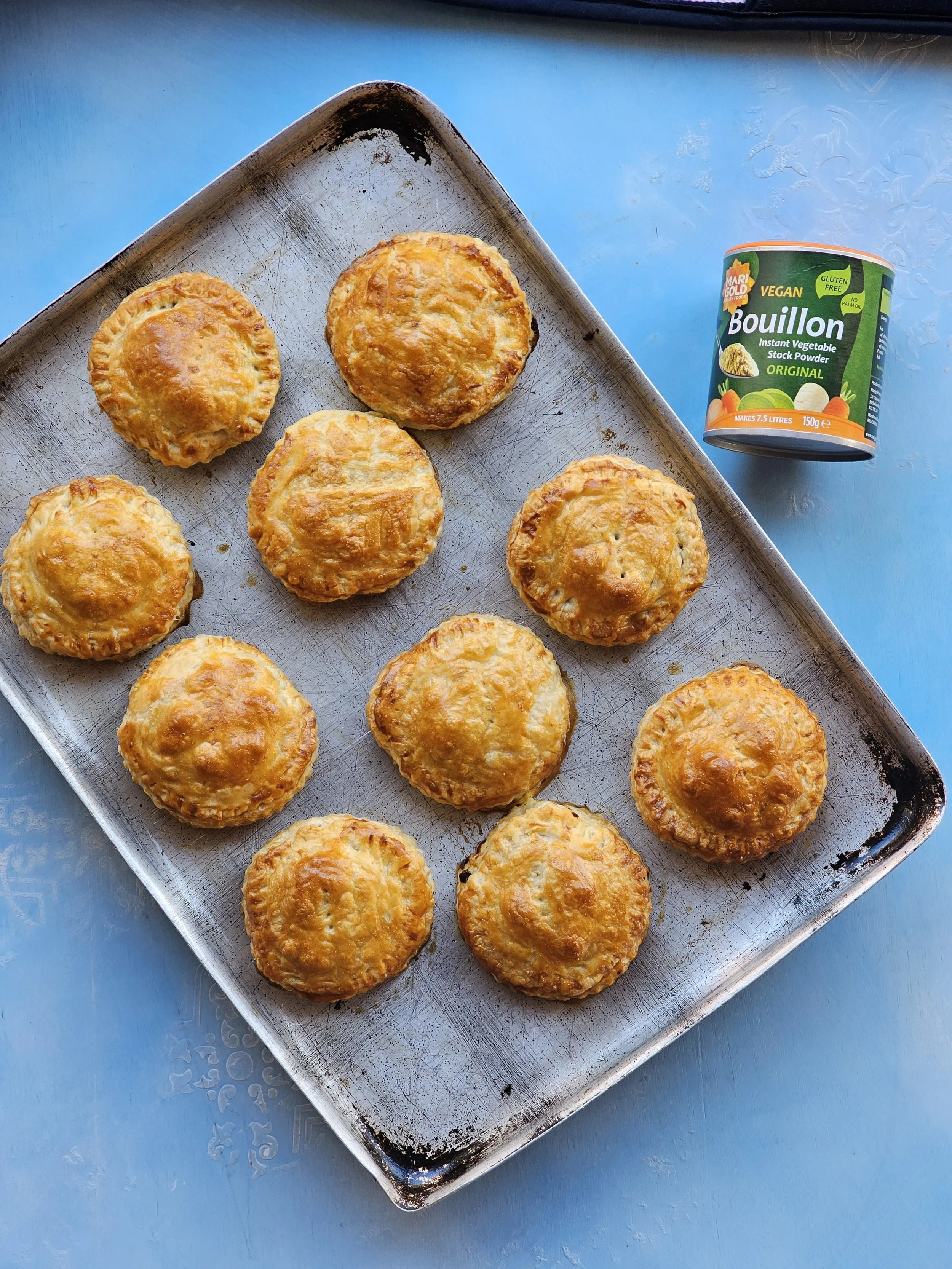 Butternut squash and Lentil Pasties