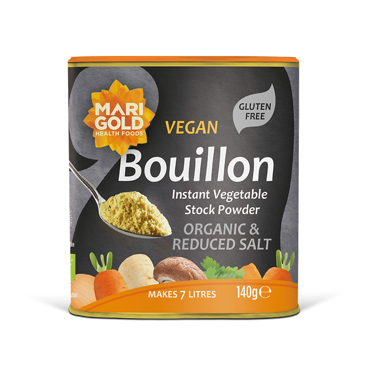 Vegetable bouillon - Marigold Health foods — Marigold Health Foods