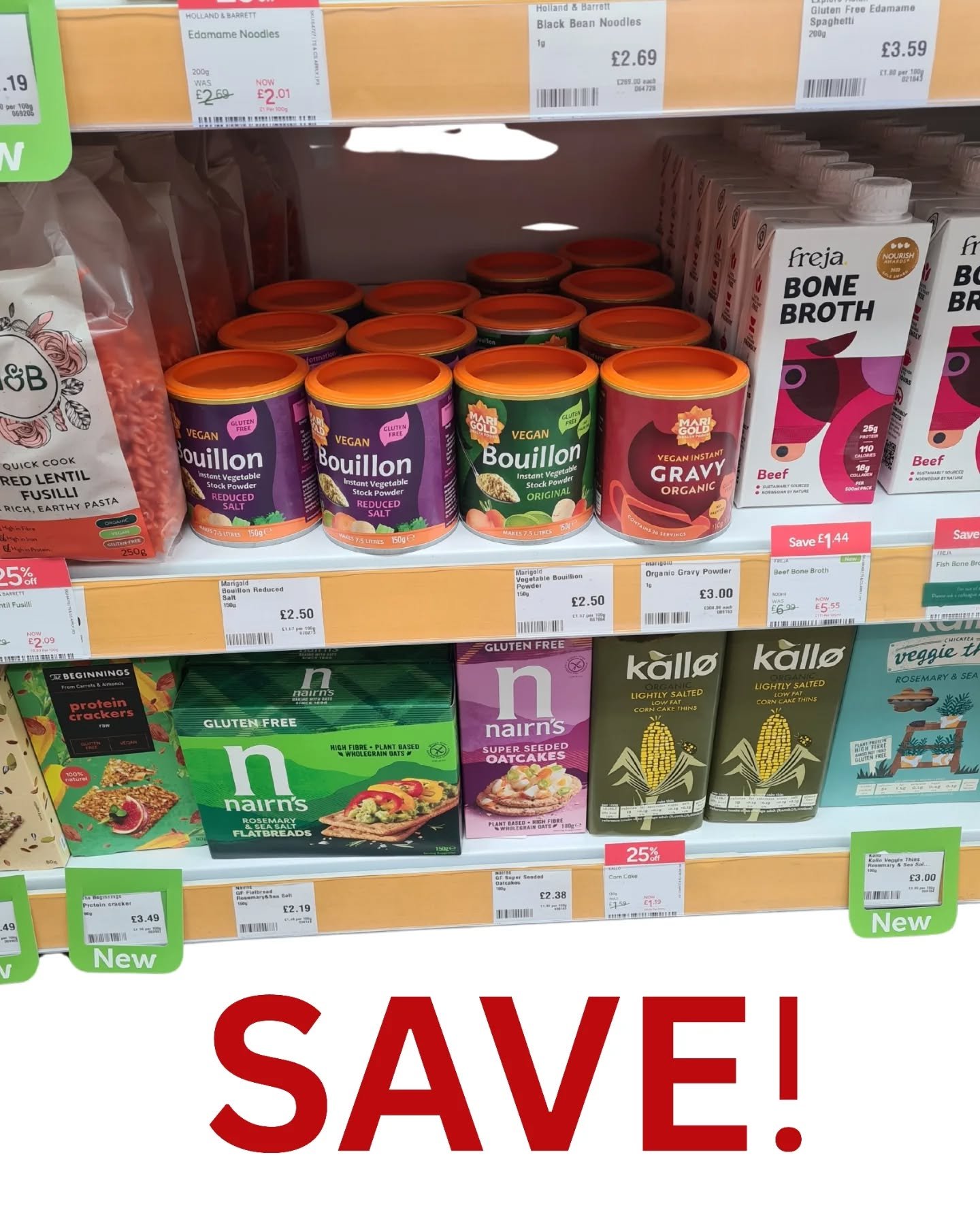 🌱&nbsp;Weekend Vegan Deal Alert!&nbsp;🛒✨
This weekend for 4 days only, treat your taste buds&nbsp;and&nbsp;your wallet!&nbsp;🎉

Save&nbsp;&pound;1 on Bouillon Green 500g&nbsp;💚
PLUS get&nbsp;50p off&nbsp;even more vegan faves like&nbsp;Mo-Du,&nbs