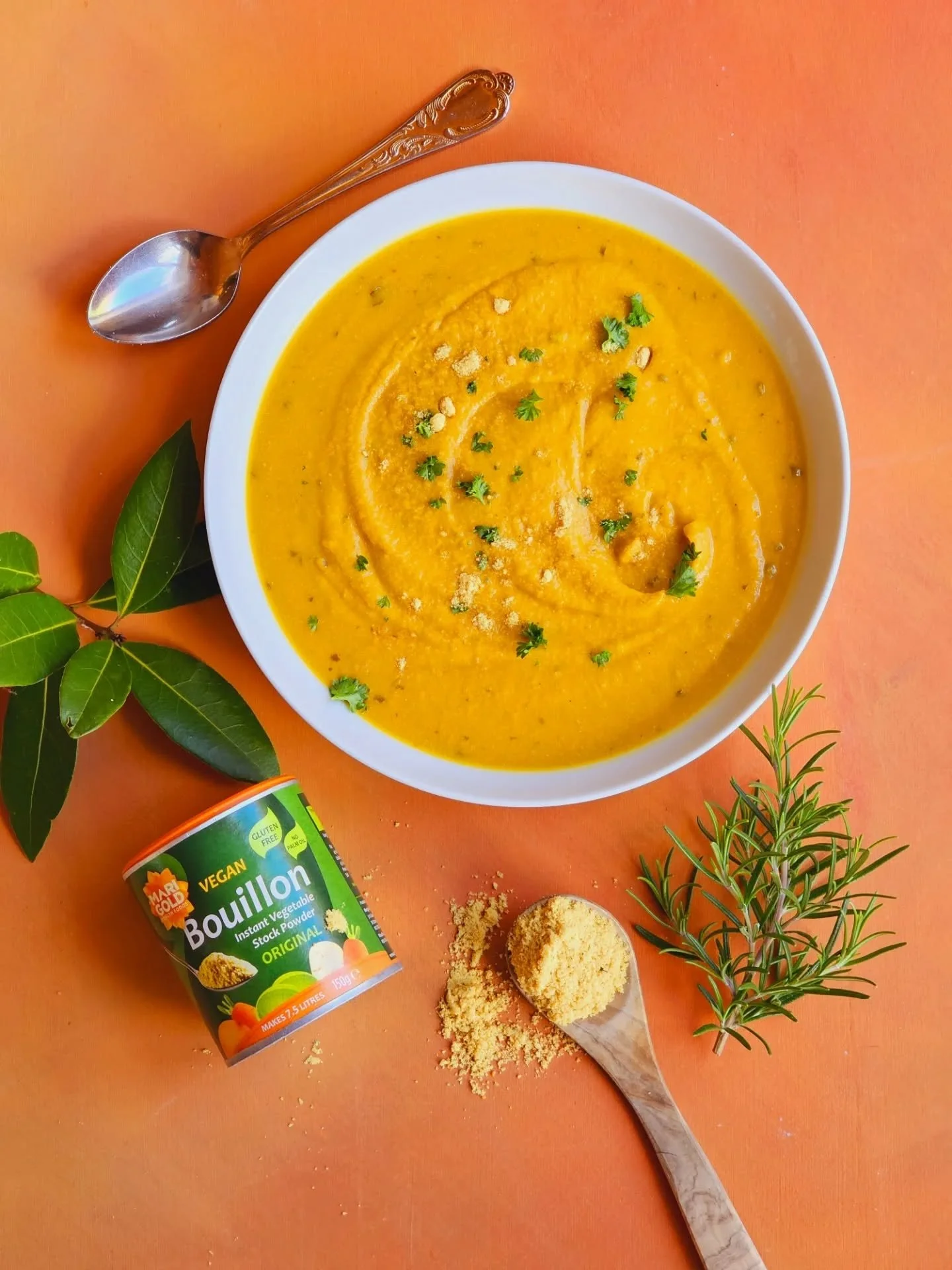 Butternut Squash and Chilli Soup

There&rsquo;s nothing quite as comforting as a bowl of velvety butternut squash soup on cooler days &ndash; with a gentle kick of chilli to warm you through

Lifted by the depth of flavour from our gluten free vegan 