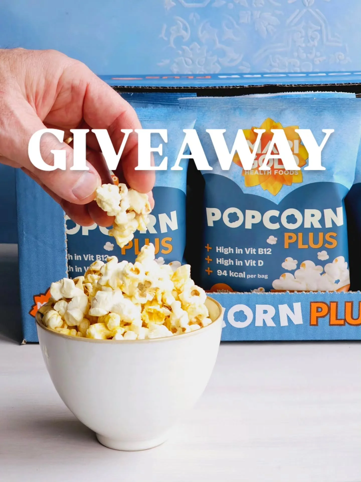 POPCORN PLUS GIVEAWAY TIME
🍿🍿🍿
Your chance to win a whole box of Popcorn Plus - 18 bags - and some nooch and bouillon too

We were handing out lots at Farm Shop &amp; Deli Show so we thought our fans deserved the chance to win some too

To be in w