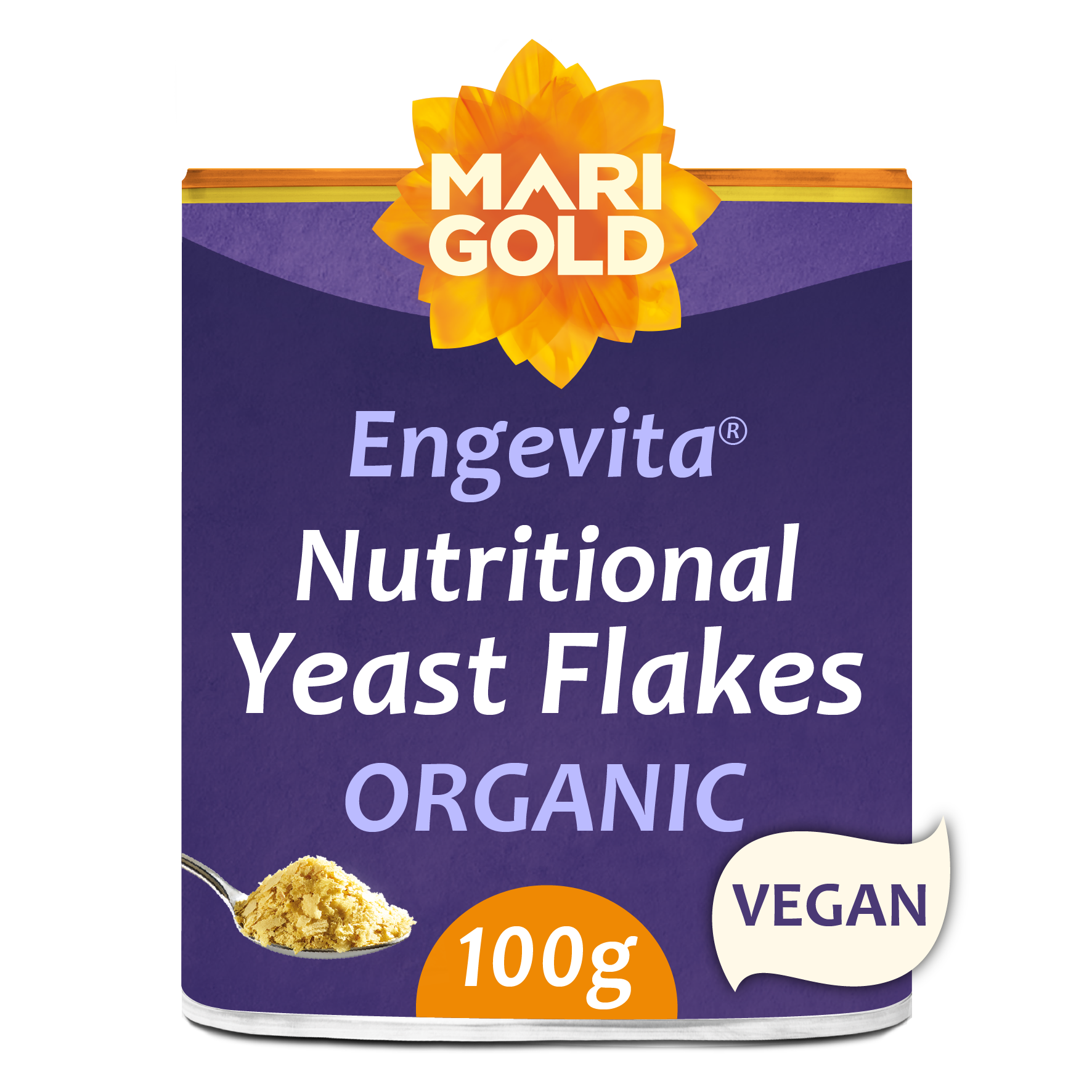 15682 Marigold ORG Engevita Yeast Flakes Purple 100g.png