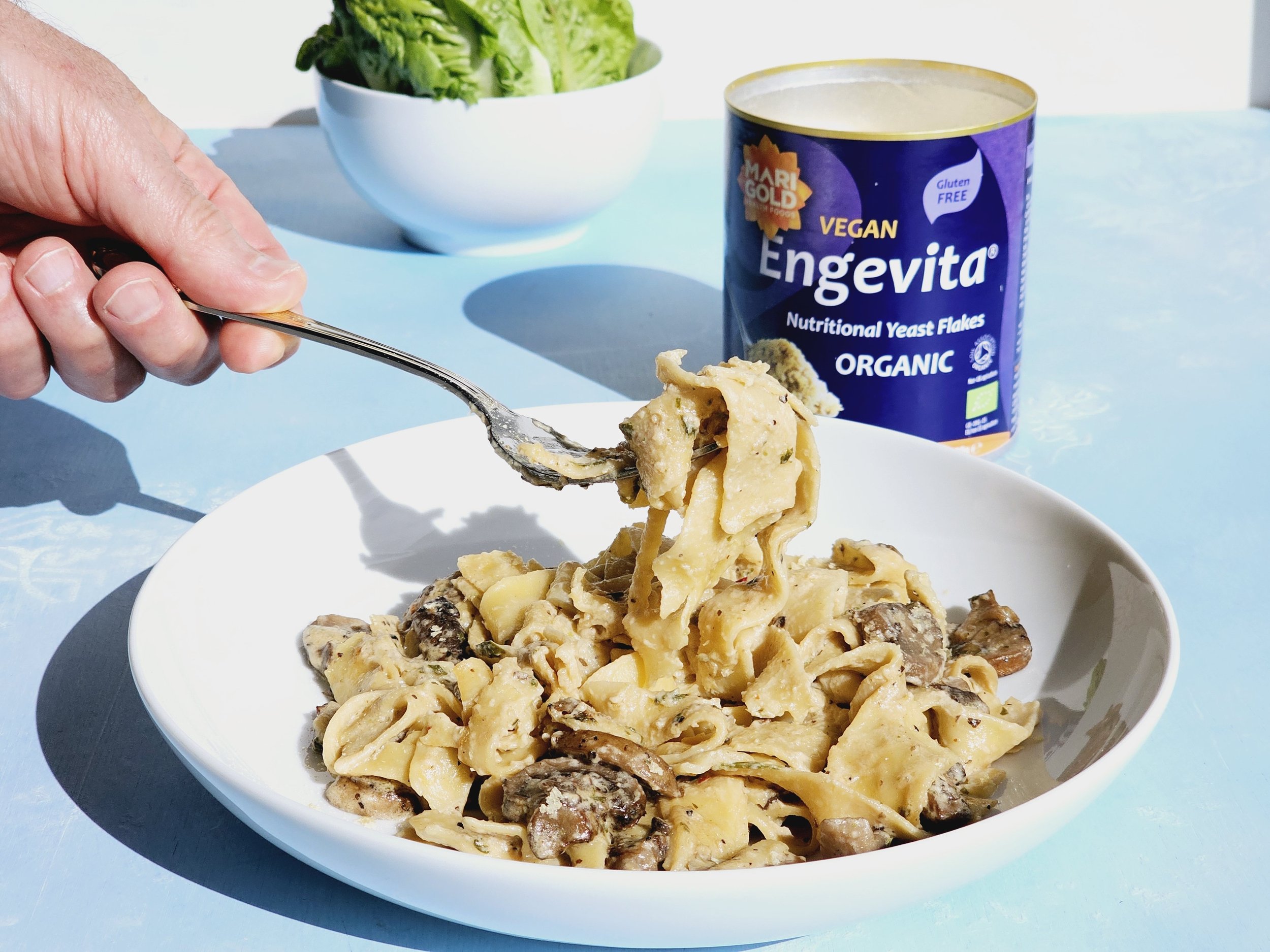 Creamy Mushroom Pappardelle