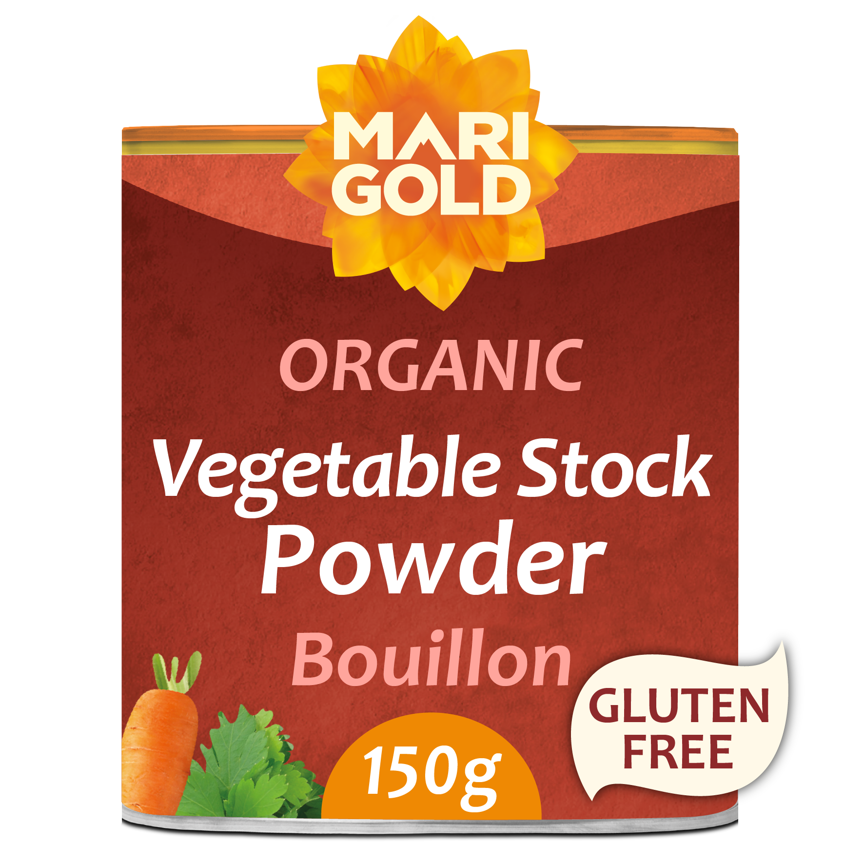 3741 Marigold ORG Veg Bouillon 150g Red.png