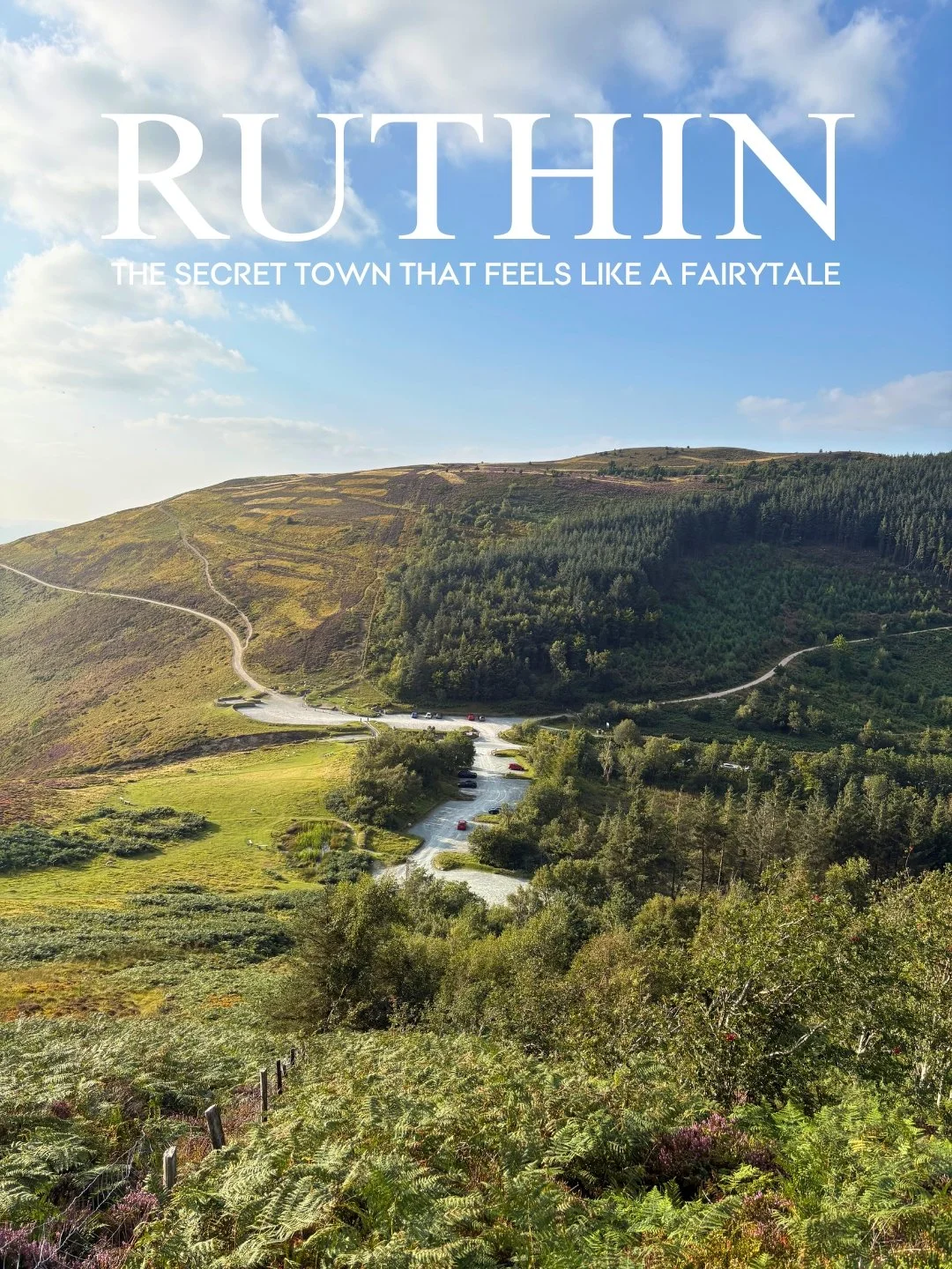 We're based in Ruthin 📍

A town carved right out of the Clwydian hills, where the streets tilt with the land and the skyline is always edged in green. It&rsquo;s a place that feels tucked away, like it&rsquo;s been waiting quietly to be found. 

The