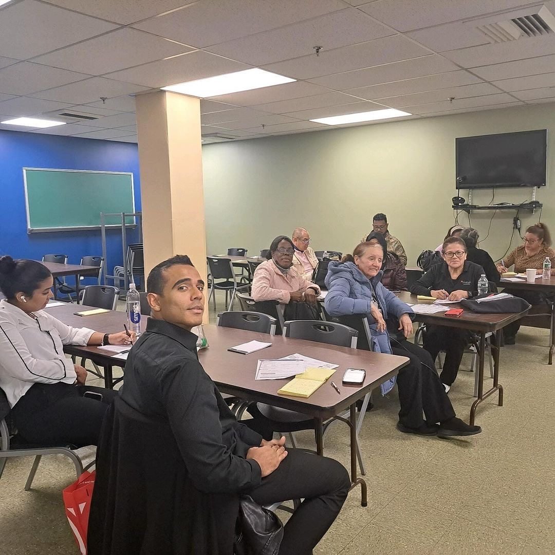 AROUND THE UNION: last week, @local1srwdsu kicked off ESL classes for members thanks to our partnership with @cwe4nyc!