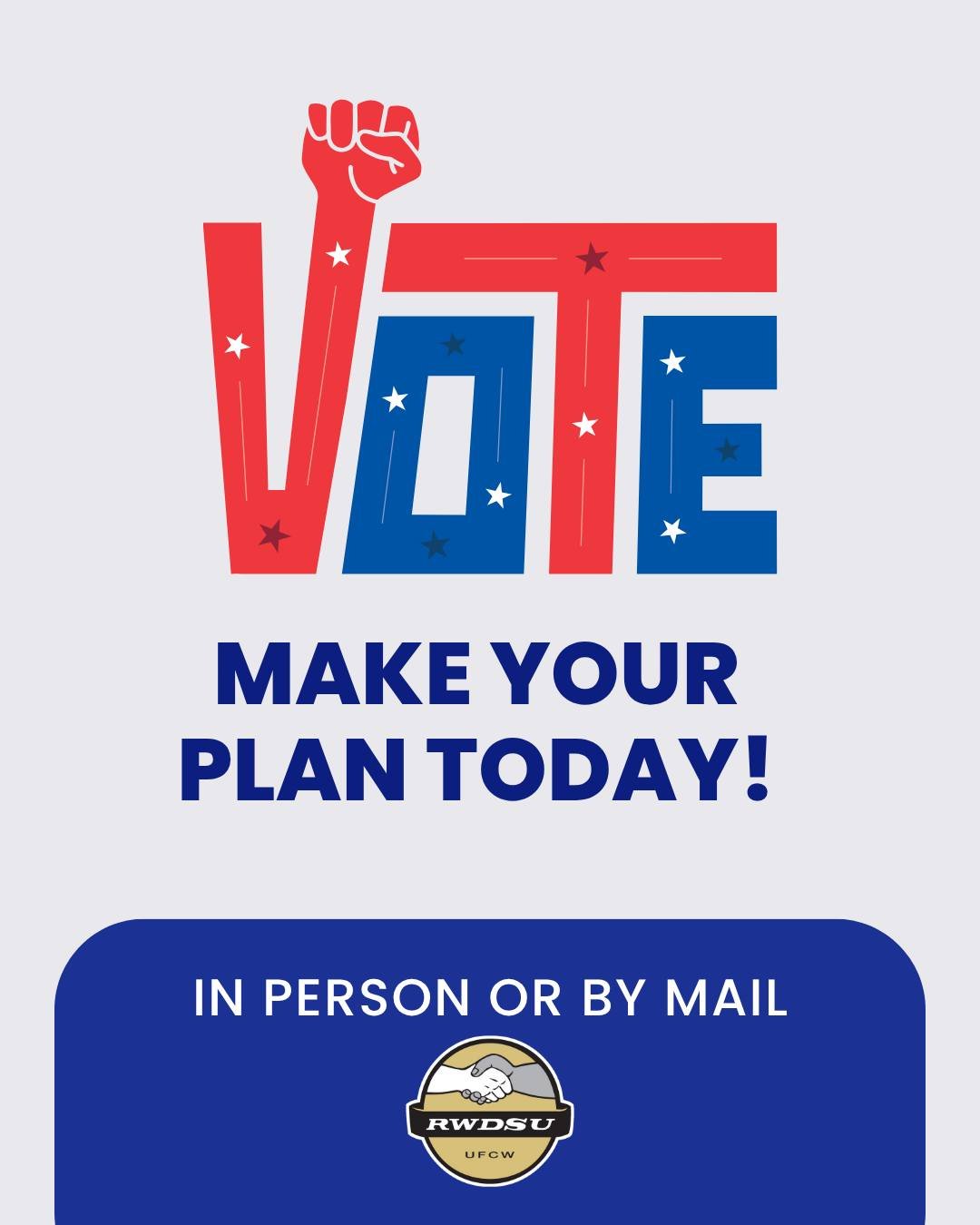 The election is just weeks away! We&rsquo;re mobilizing to ensure pro-worker candidates win up and down the ballot. Get involved today! 🗳️ #LaborVotes #Politics #Vote2026