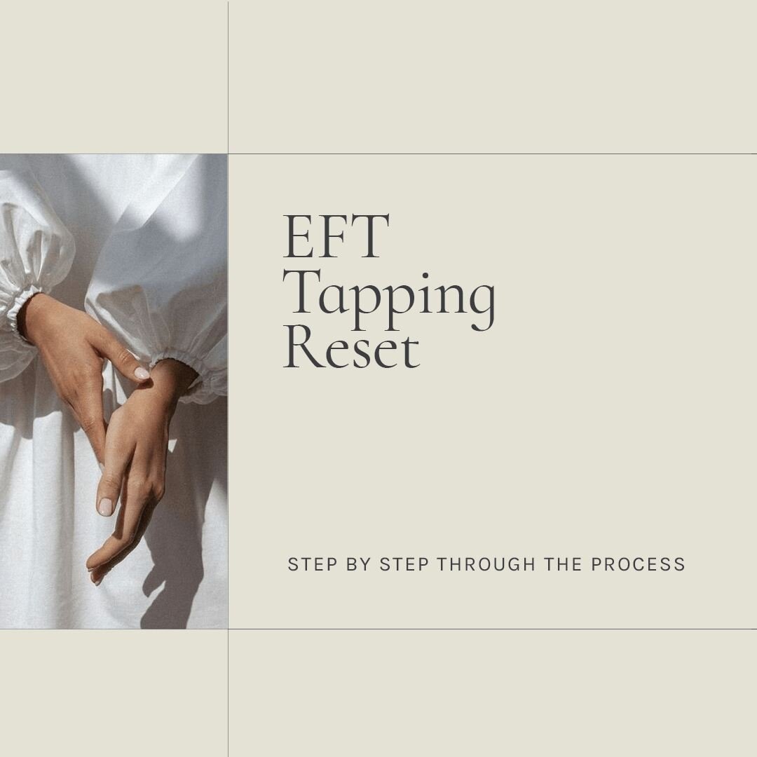 The 14-Day wellness reset is perfect for those who find meditation tricky or just need a little reset for their emotional state.

We have just added a BONUS Tapping meditation for sleep and letting go of the day!

This beautiful offering includes 2 w