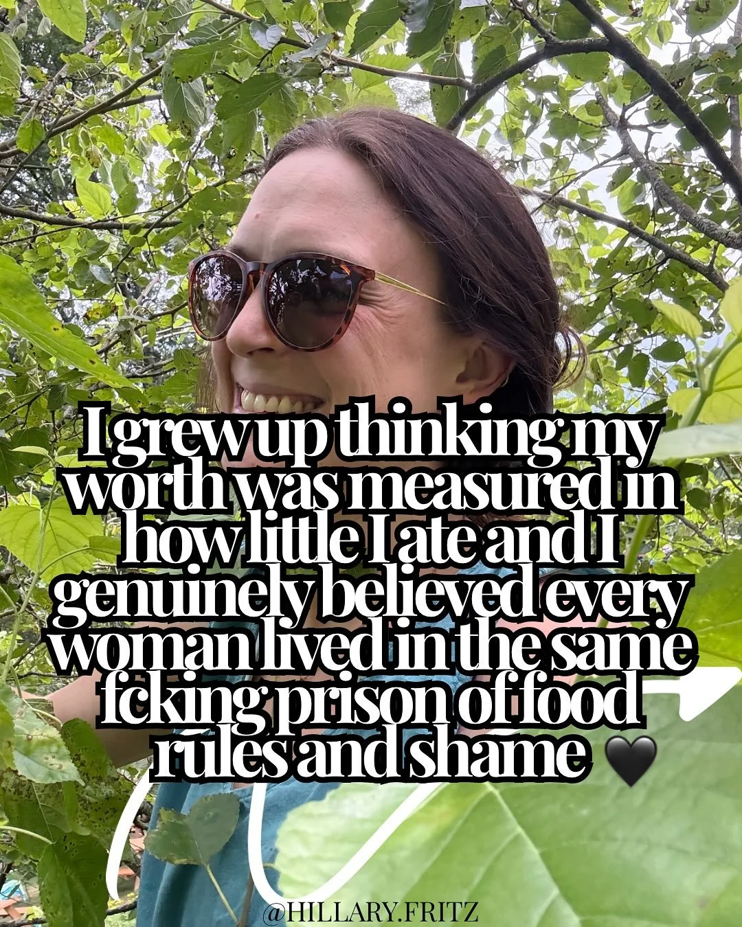 It took me over a decade to realize that constantly obsessing over calories and weight loss isn&rsquo;t normal for anyone - it&rsquo;s a lack of self worth 

I didn&rsquo;t feel good enough because of my childhood, and i tried to shrink myself, think