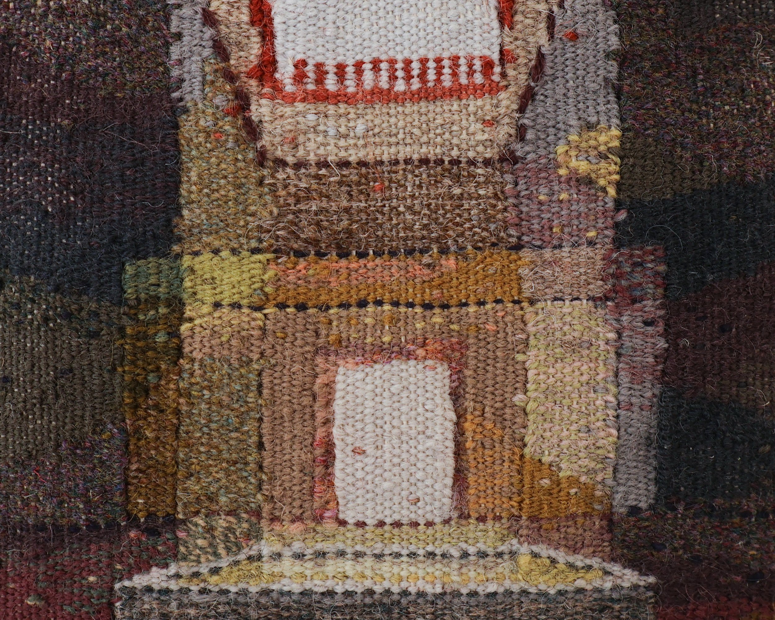 Tapestry weaving, 14 x 13 cm, 2025