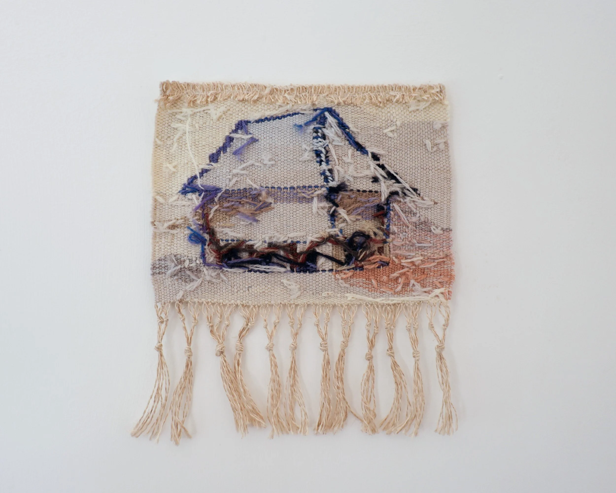 Tapestry weaving, 14 x 11.5 cm, 2025