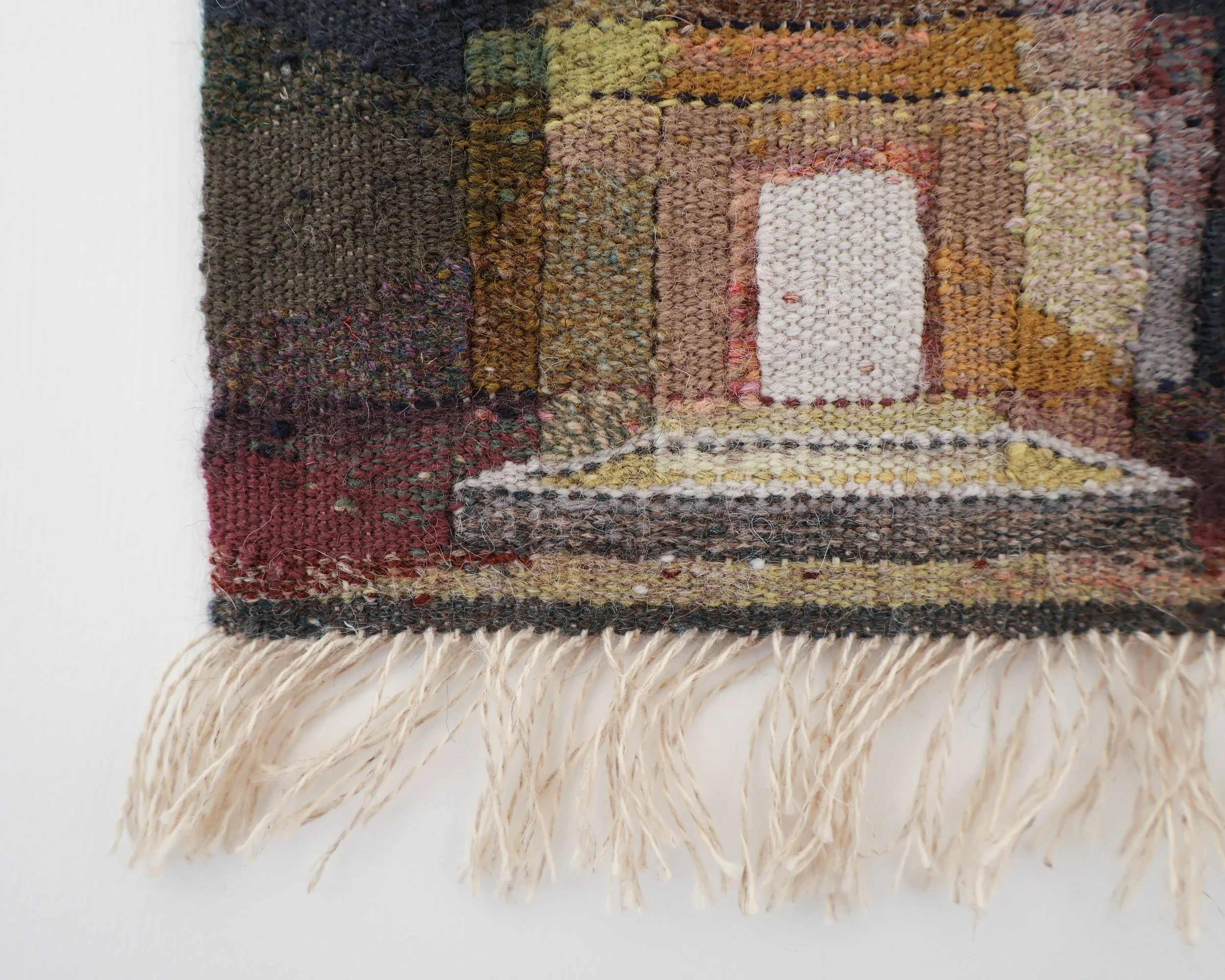 Tapestry weaving, 14 x 13 cm, 2025