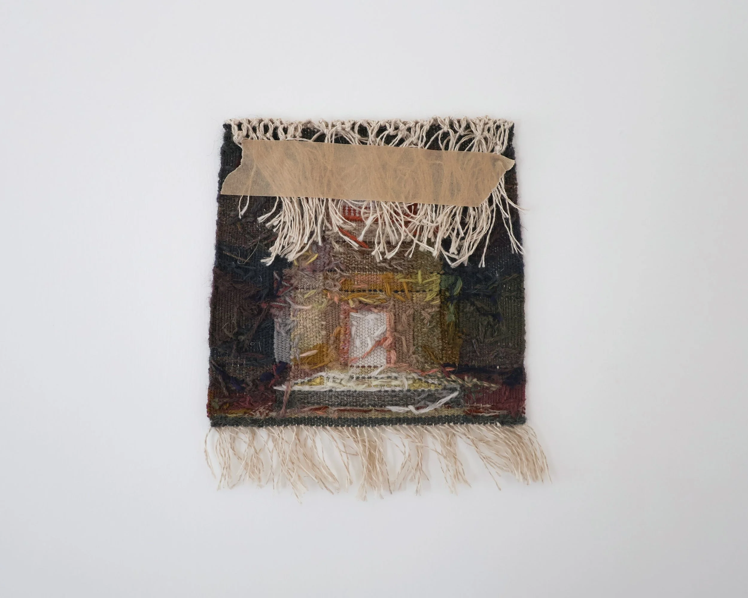 Tapestry weaving, 14 x 13 cm, 2025