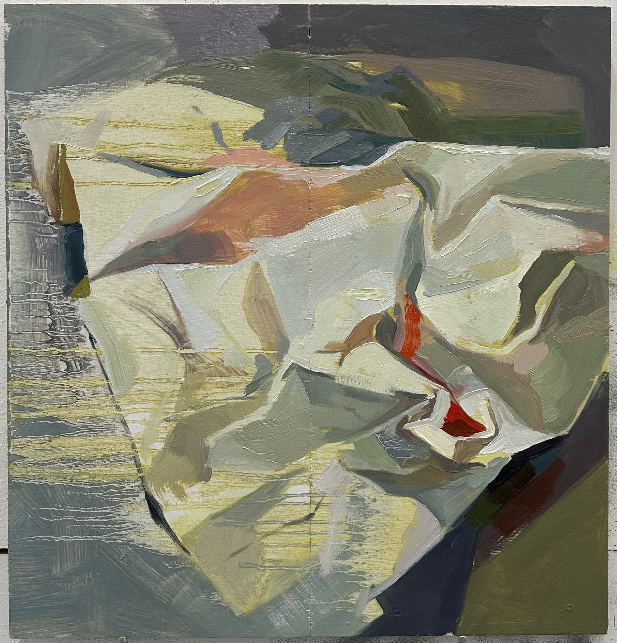 Oil on Plywood