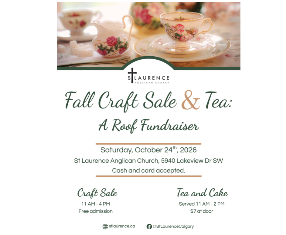 St. Laurence Fall Craft Sale & Tea