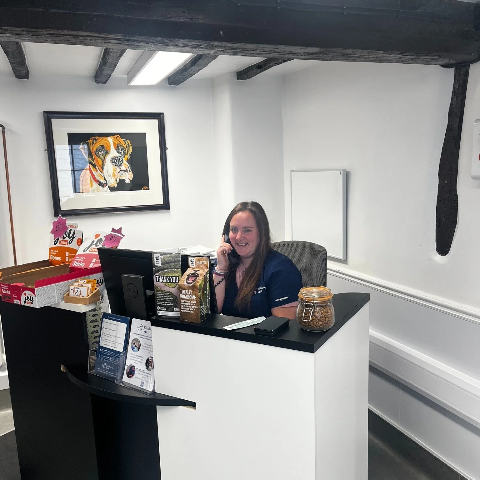 It&rsquo;s Veterinary Receptionist Week! 💙

As the week comes to an end, we wanted to take a moment to celebrate the wonderful people who keep everything running smoothly behind the scenes &ndash; and at Kimbolton Vets, that&rsquo;s our brilliant An