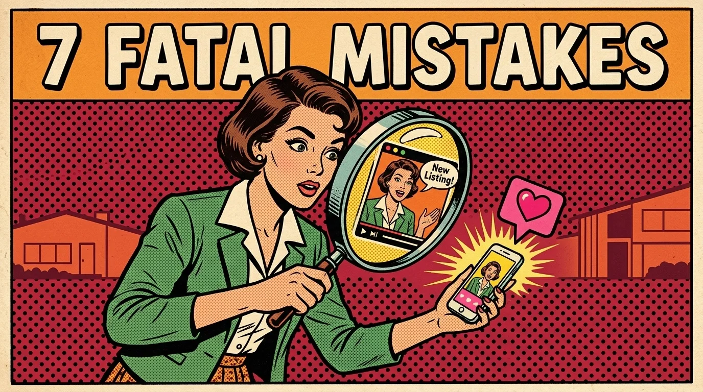 7 Mistakes You’re Making with Short Form Video for Realtors (and How to Fix Them)