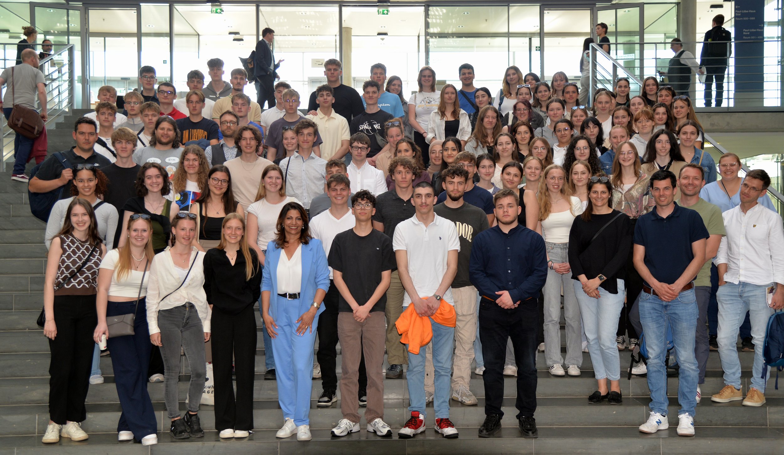 Abifahrt nach Berlin und in den Bundestag zur Abgeordneten Türk-Nachbaur