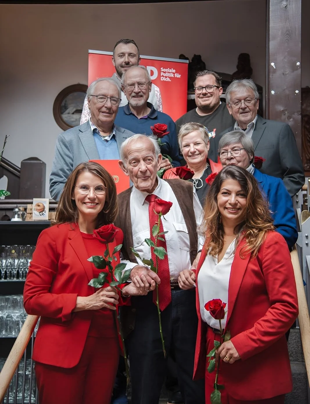 Langj&auml;hrige Mitgliedschaften zu ehren ist so ziemlich die sch&ouml;nste Aufgabe als Kreisvorsitzende, vor allem f&uuml;r 75 Jahre Treue zur Sozialdemokratie! Im SPD-Ortsverein Triberg-Sch&ouml;nwald-Schonach feierten wir in gro&szlig;em Rahmen d