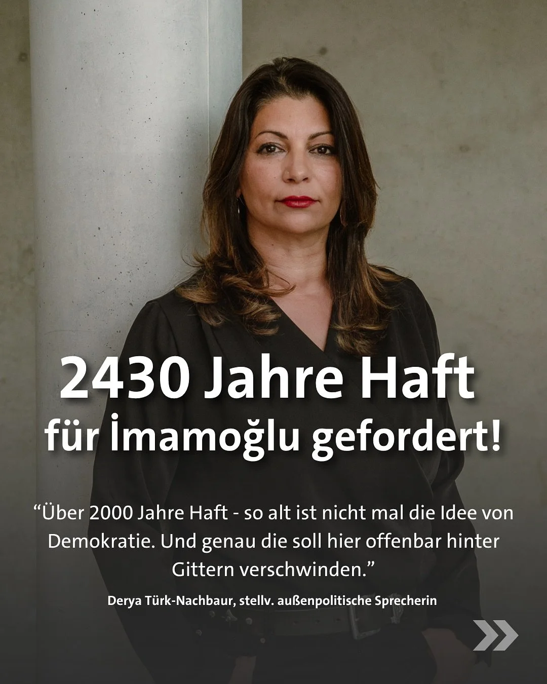 Wenn Justiz zur politischen Waffe wird, steht die Demokratie selbst auf dem Pr&uuml;fstand. #FreeImamoglu