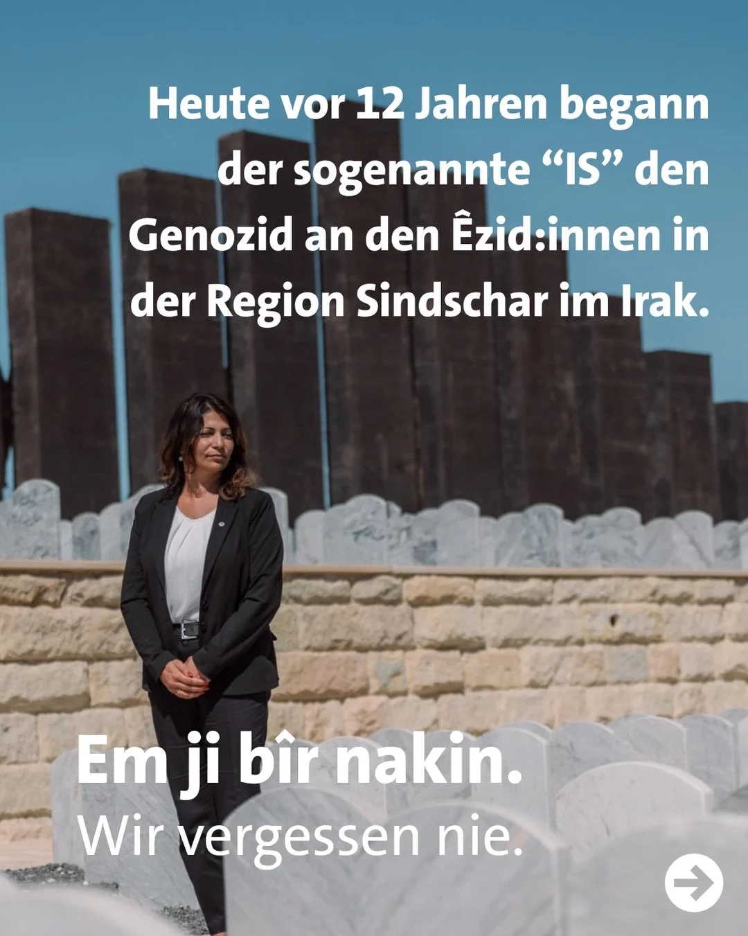 3. August 2014. Wir vergessen nie.