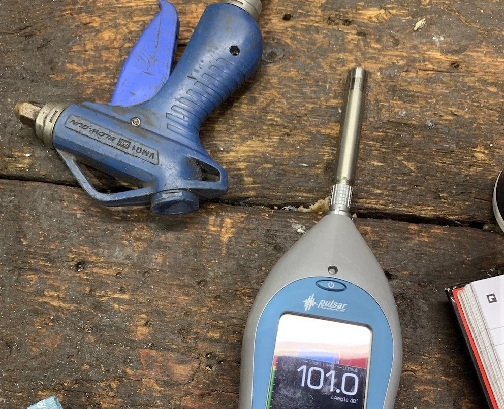 How useful is manufacturer’s data on noise levels in a noise assessment?