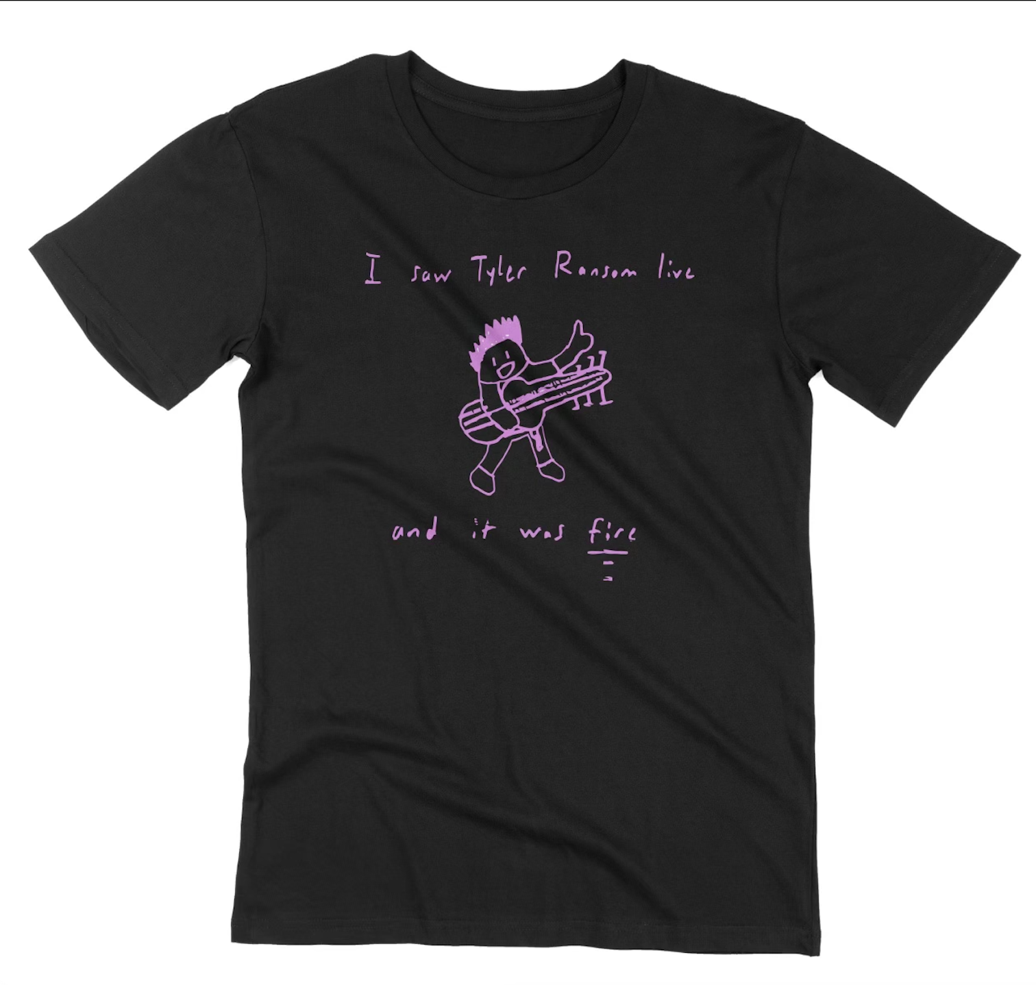 I SAW HIM LIVE SHIRT