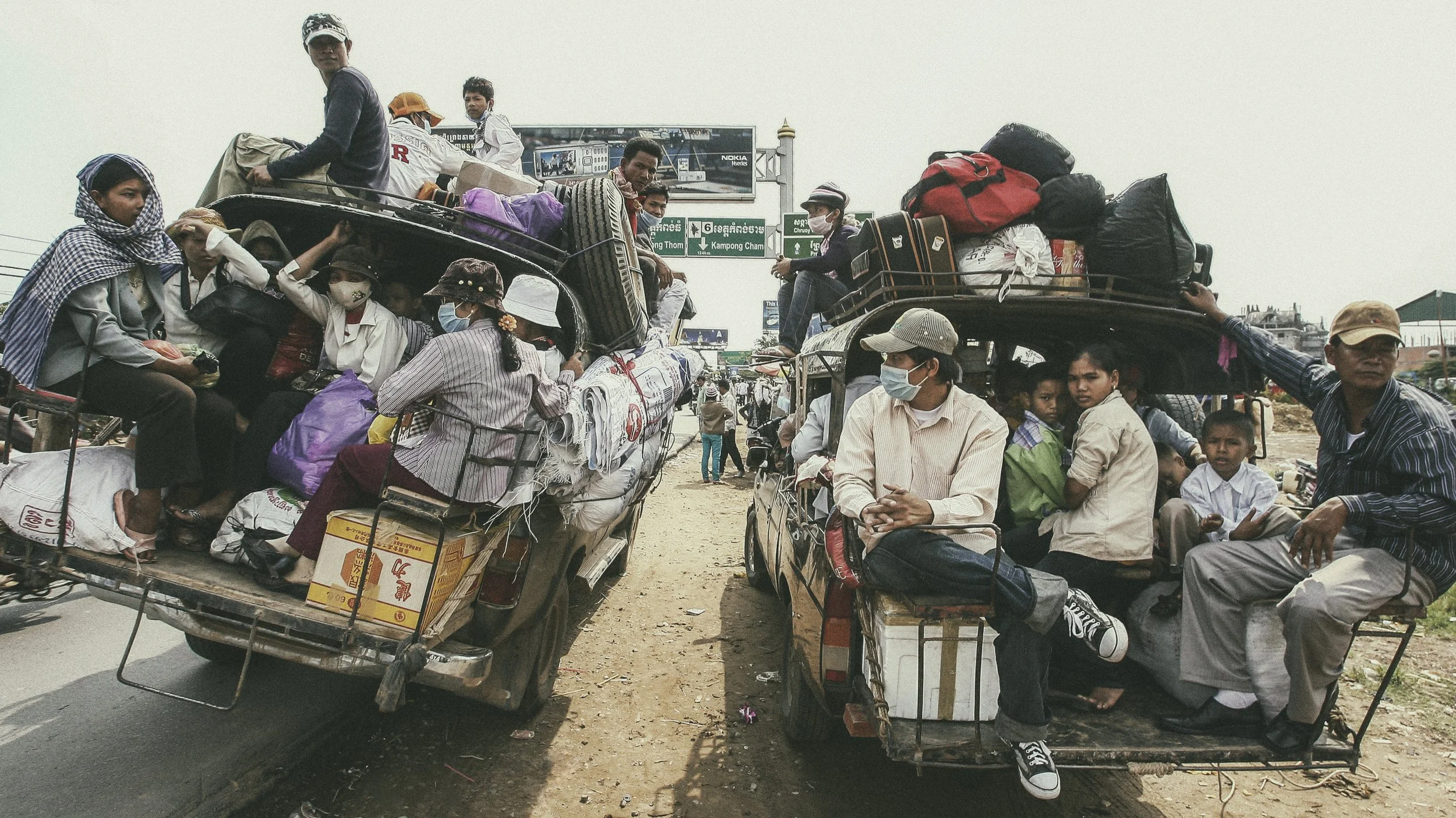 Leaving for the weekend - Khmer New Year
