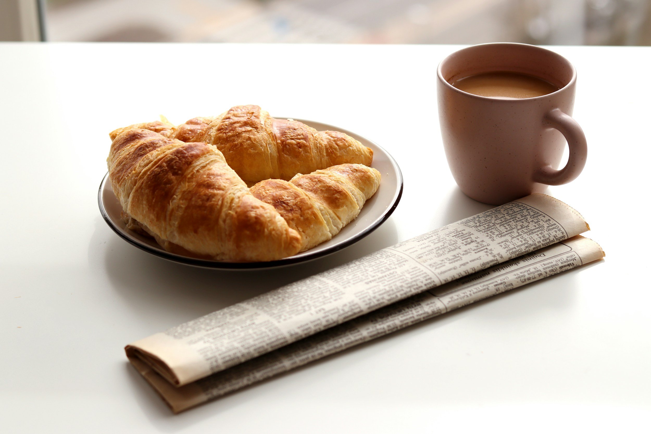 Election anxiety: morning coffee and a folded newspaper, staying informed without losing yourself, Los Angeles anxiety therapy