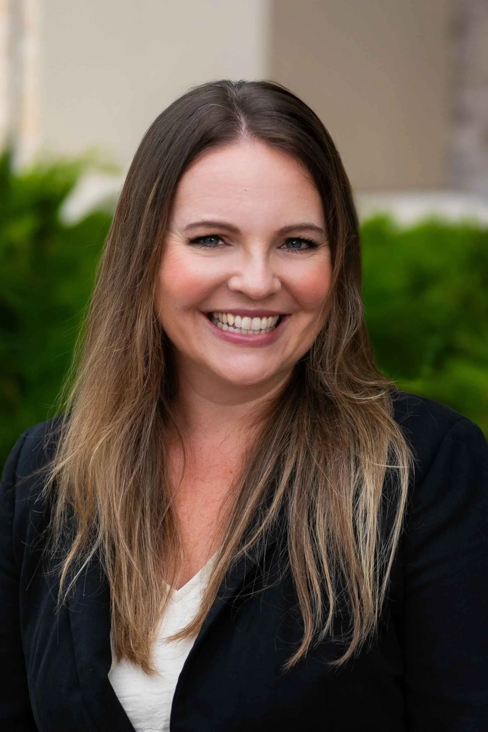 Natural-light professional headshot taken in Horizon West.