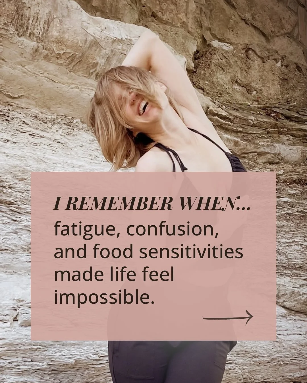 I spent over a decade treading water&mdash;trying to be a mom, a wife, a functioning human&mdash;while my body was shutting down.

Fatigue. Brain fog. Food sensitivities. Pain. Anxiety.
You name it.

I tried everything I could think of&mdash;nutritio