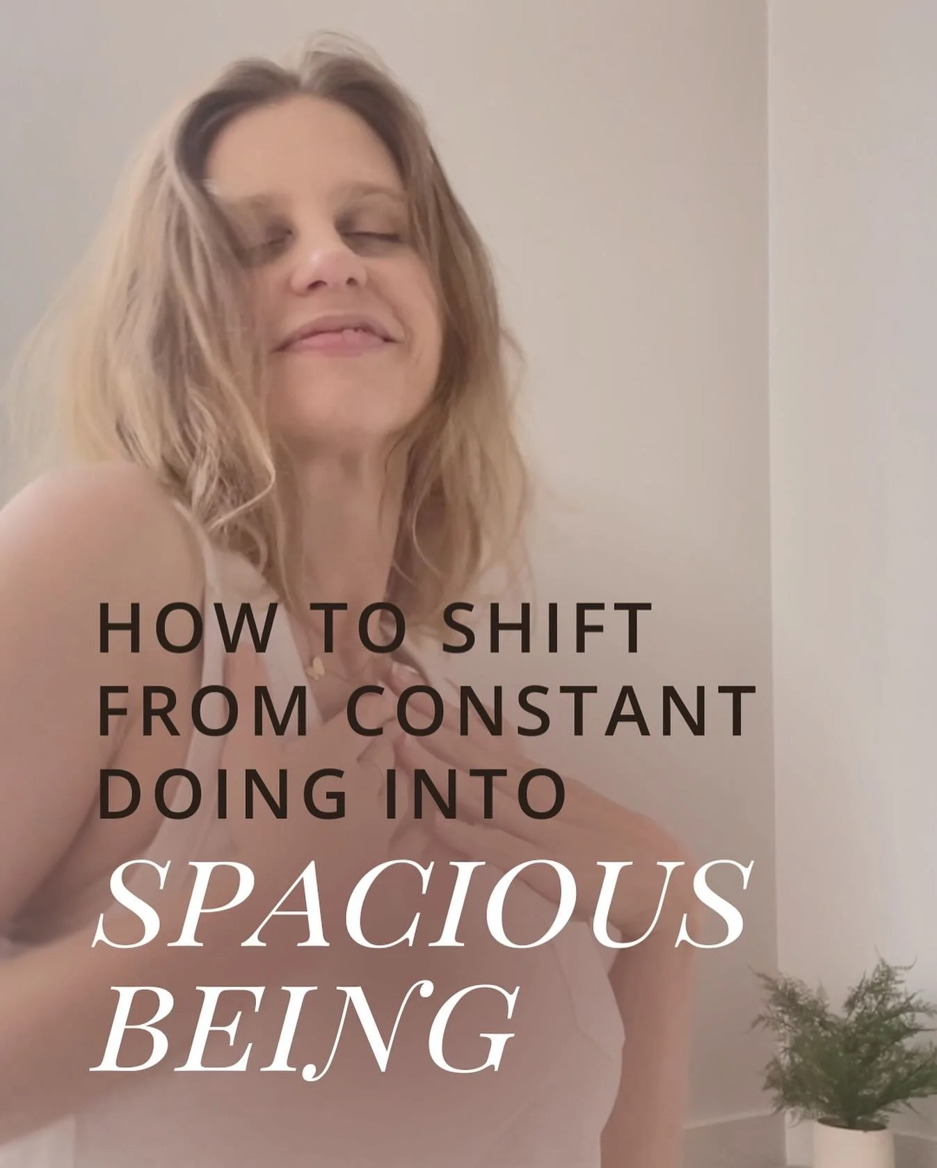 If your nervous system feels stuck in GO mode, you&rsquo;re not broken&mdash;you&rsquo;ve just been living in survival for a long time. 

Somewhere inside, though, your body still remembers how to rest, how to soften, and receive. This is the state o