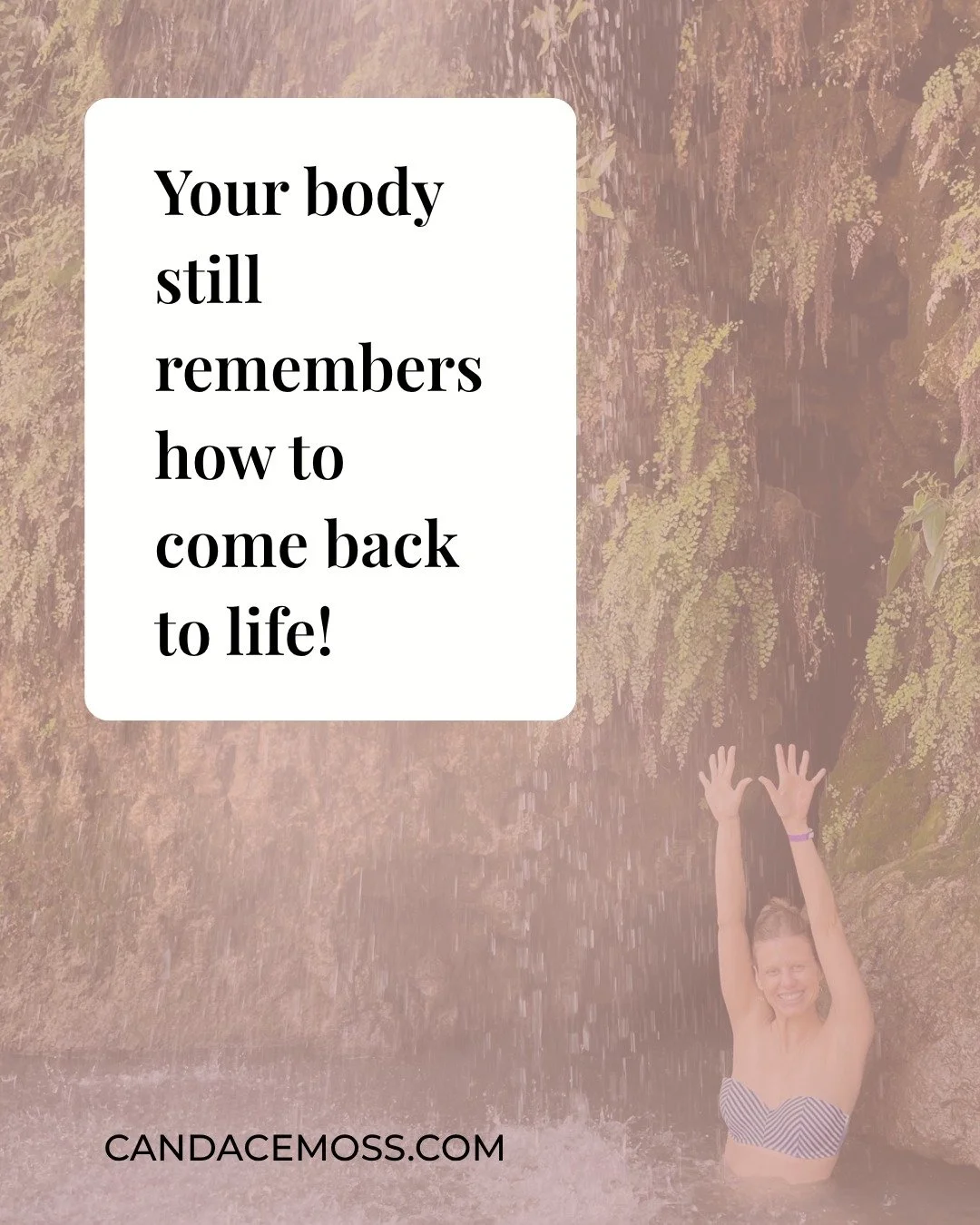Your body still remembers.
Even if you&rsquo;ve been dysregulated for years.
Even if stress and illness have taught it to brace, conserve, survive.

Under the armor, there&rsquo;s a nervous system that knows how to thaw.
A breath that knows how to sl