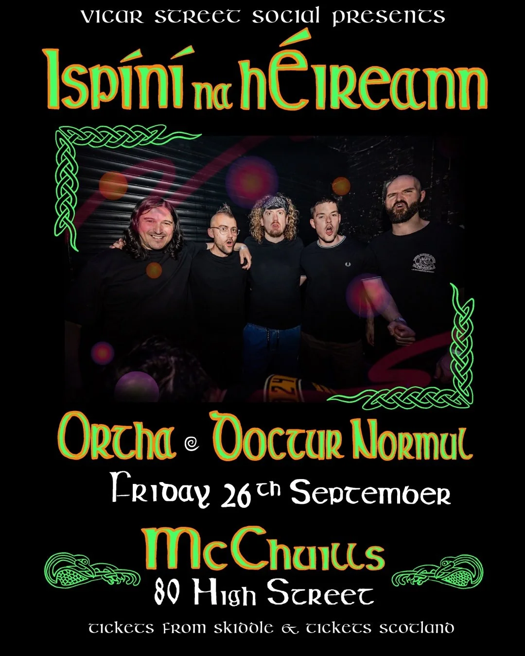 GLASGOW – McChuills Music Bar & Venue