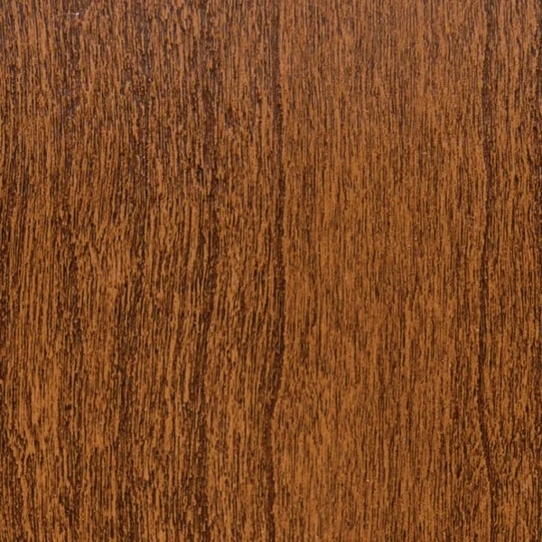Close-up of a wooden surface with a natural brown finish and visible wood grain.