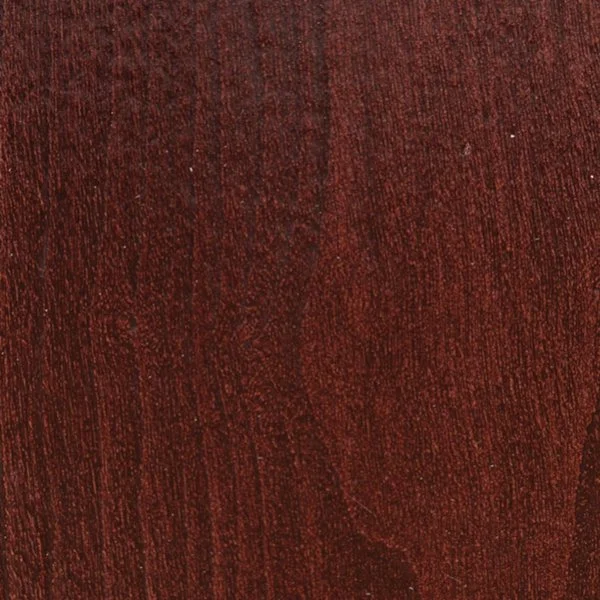 Close-up of a red-brown textured wooden surface.